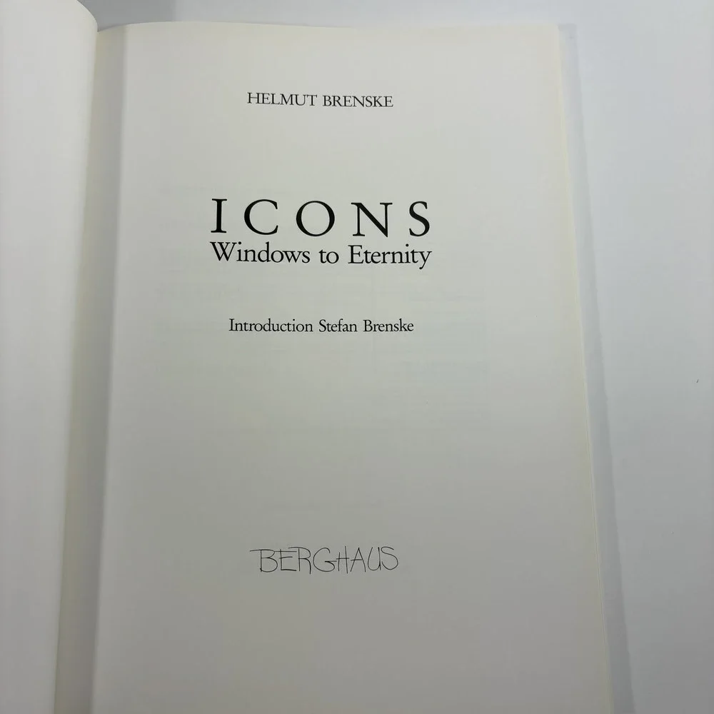 Icons Windows to Eternity Helmut Brenske 1996 Art Religion Berghaus